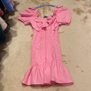 Zara pink dress worn once!